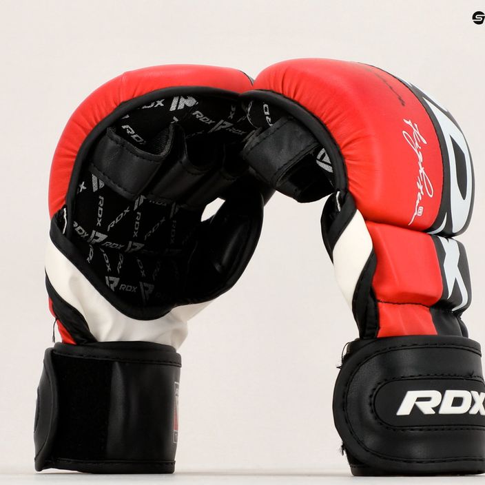 RDX Граплинг ръкавици REX T6 Plus червени 8