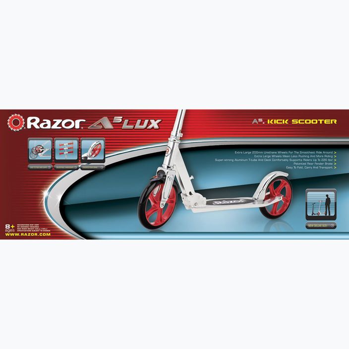 Скутер Razor A5 Lux silver 7