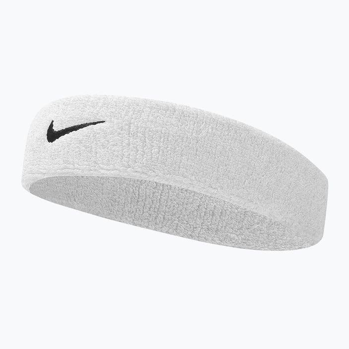 Лента за глава Nike Swoosh бяла NNN07-101