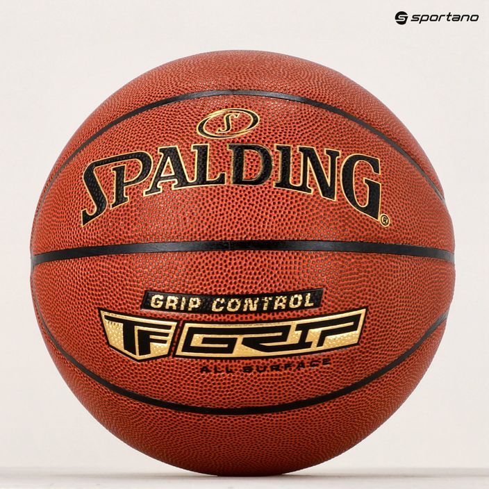 Spalding Grip Control баскетболен кош Orange 76875Z 5