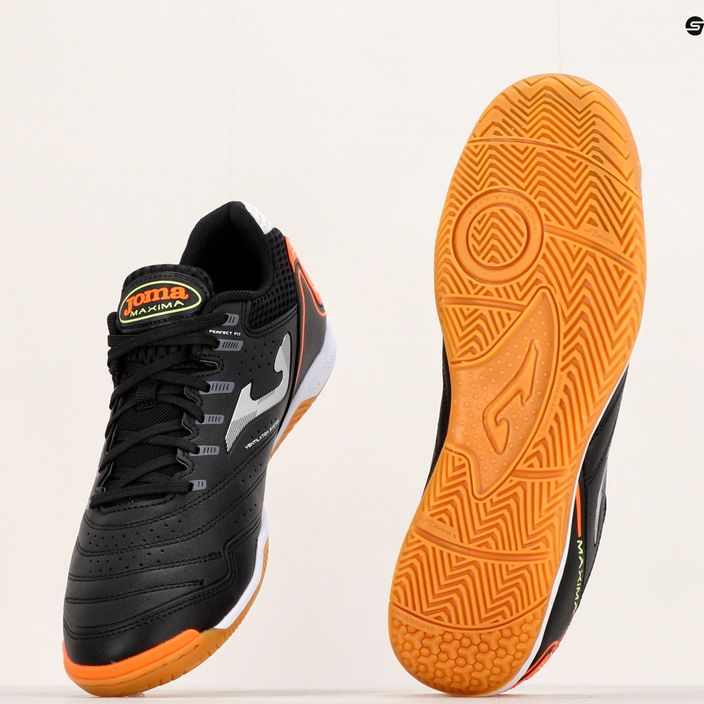 Мъжки футболни обувки Joma Maxima IN black/orange 12