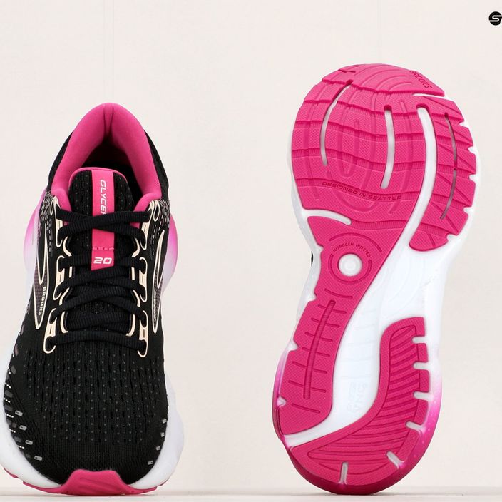 Дамски обувки за бягане Brooks Glycerin 20 black/fuchsia/linen 13