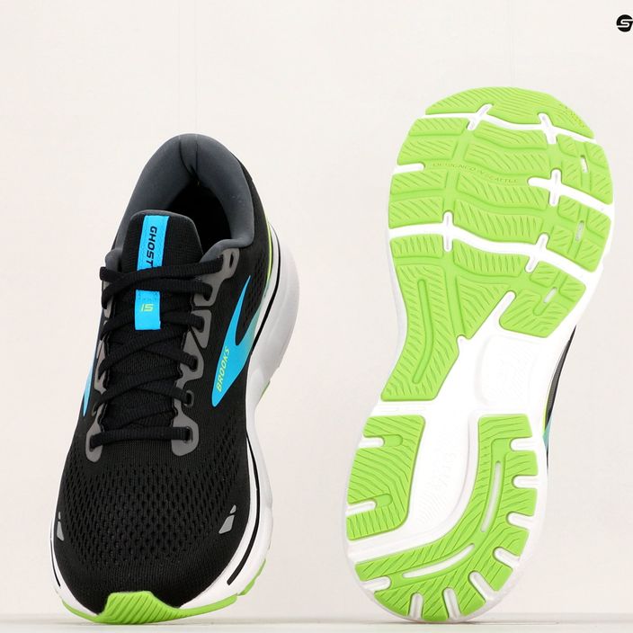 Мъжки обувки за бягане Brooks Ghost 15 black/hawaiian pcean/green 20