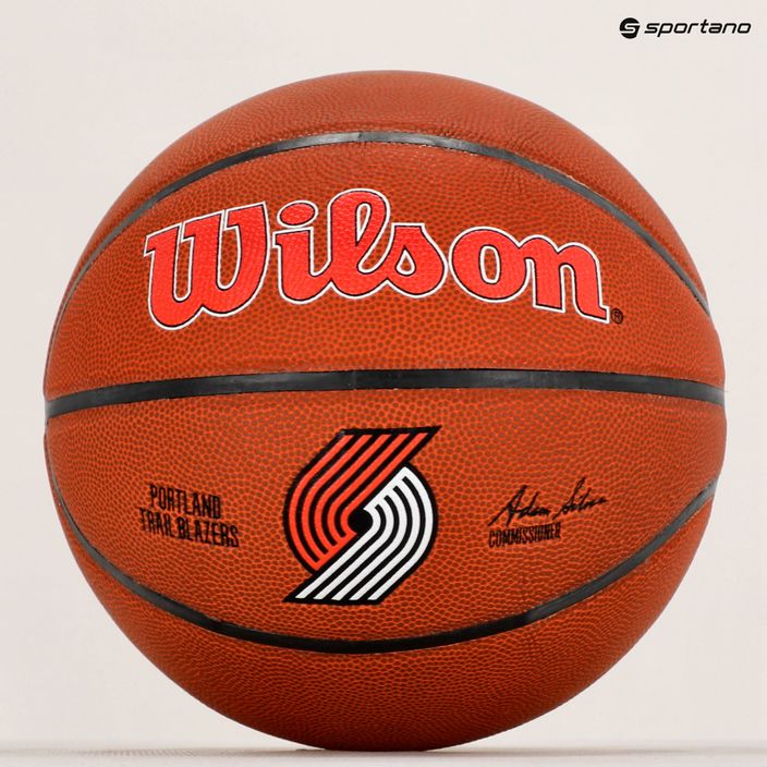 Wilson NBA Team Alliance Portland Trail Blazers баскетбол кафяв WTB3100XBPOR 6