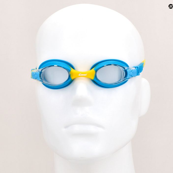 Детски очила за плуване Cressi Dolphin 2.0 синьо и жълто USG010210 7