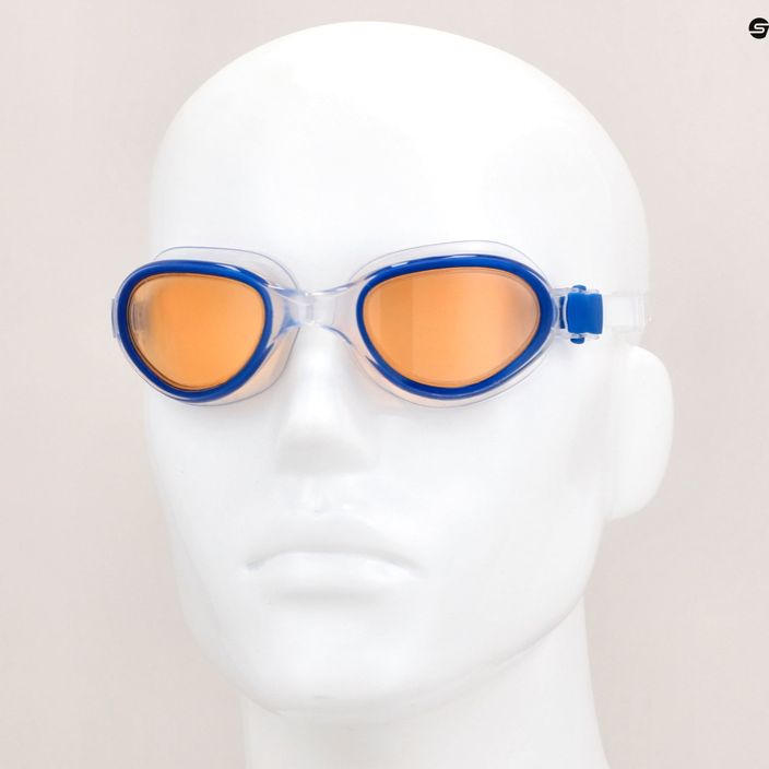 AQUA-SPEED X-Pro сини/оранжеви очила за плуване 6667-14 8
