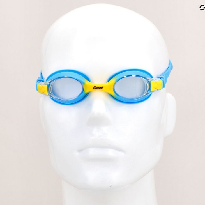 Детски очила за плуване Cressi Dolphin 2.0 жълти USG010203B 7