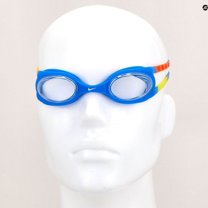 Детски очила за плуване Nike Easy Fit 401 синьо NESSB166 7