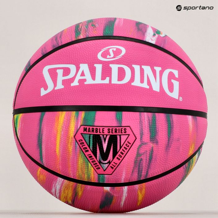 Spalding Мраморна баскетболна топка 84402Z размер 7 6