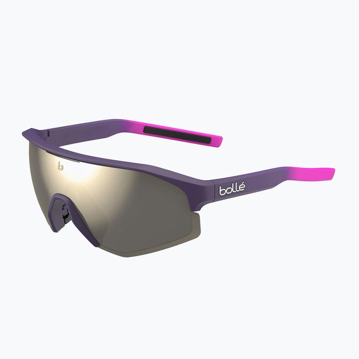 Слънчеви очила Bollé Lightshifter burgundy pink matte/tns gold