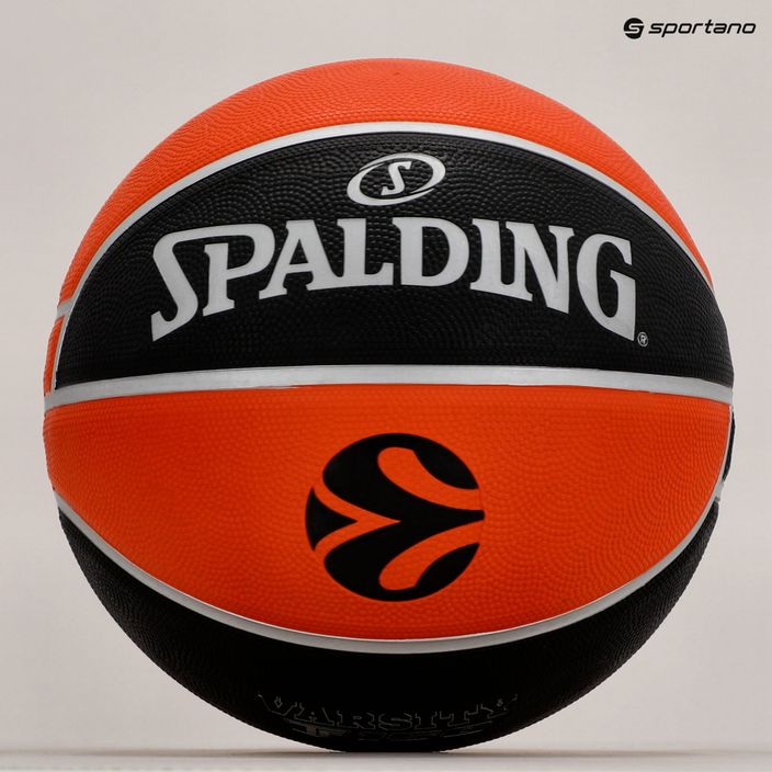 Spalding Euroleague TF-150 Legacy баскетбол оранжево и черно 84506Z 4