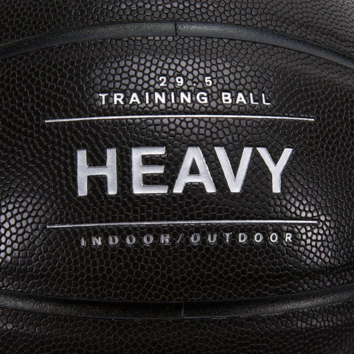 Баскетболна тренировъчна топка тежка SKLZ черна 2736 4