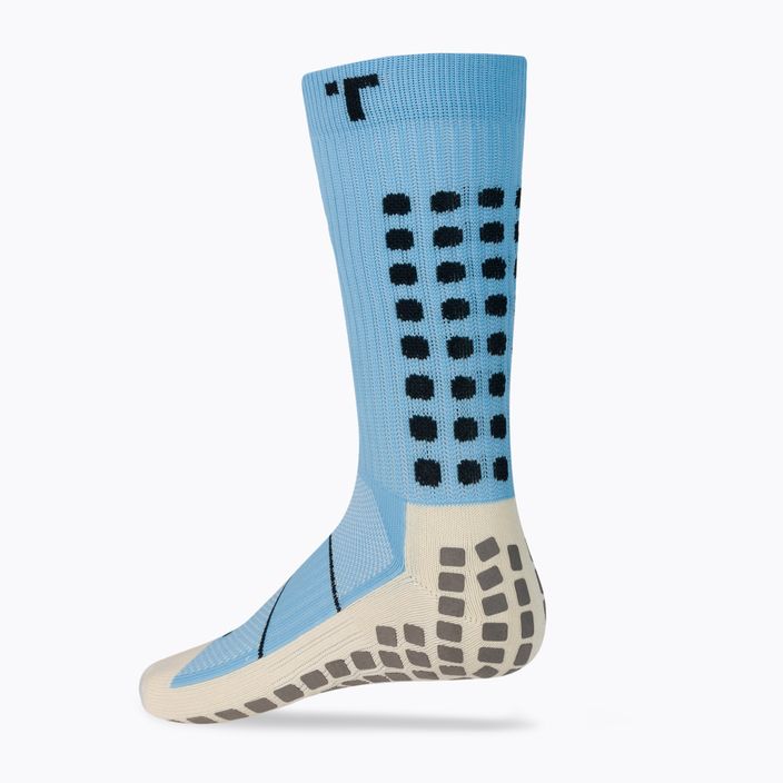 TRUsox Mid-Calf Тънки футболни чорапи светлосини CRW300 2