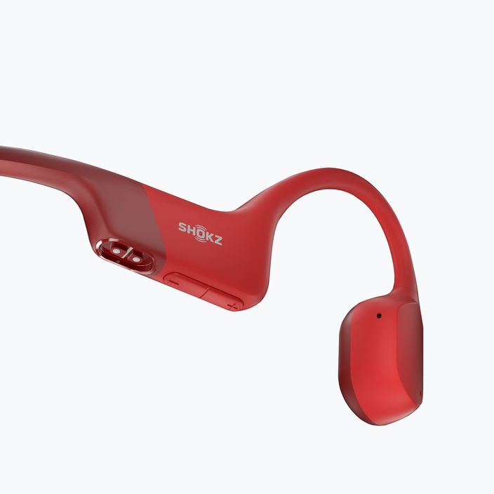 Безжични слушалки Shokz OpenRun червени S803RD 5