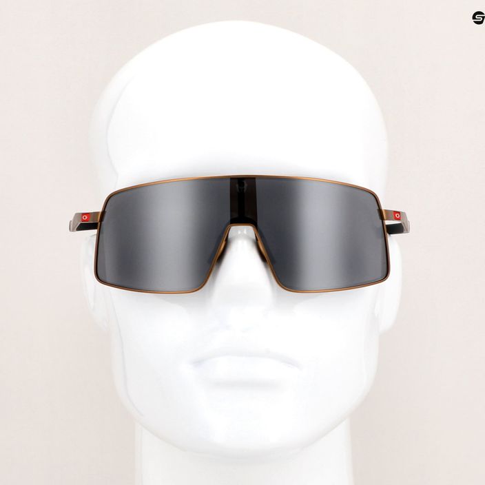 Слънчеви очила Oakley Sutro Ti матово злато/призмено черно 11