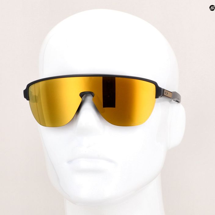 Слънчеви очила Oakley Corridor матов карбон/иридий 14