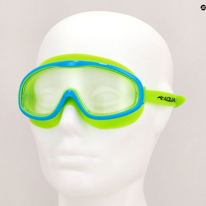 Детска маска за плуване AQUA-SPEED Tivano синьо/зелено 9250-30 7