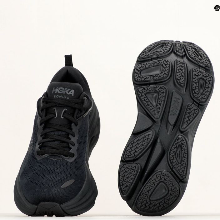Мъжки обувки за бягане HOKA Bondi 8 black/black 13