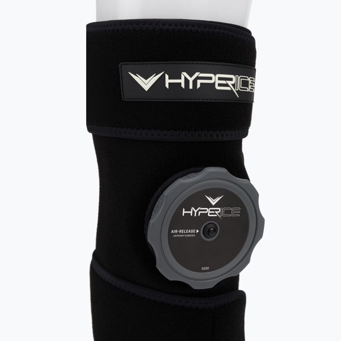 Hyperice охлаждащ компресионен ръкав за коляно черен 10010001-00 4
