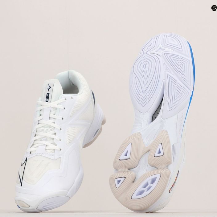 Мъжки обувки за волейбол Mizuno Wave Lightning Z7 undyed white/moonlit ocean/peace blue 12