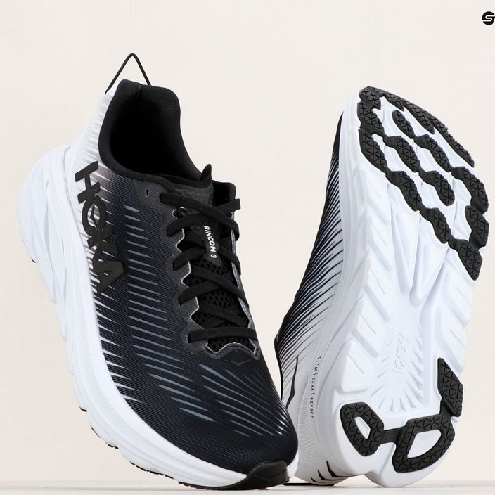 Мъжки обувки за бягане HOKA Rincon 3 black/white 19