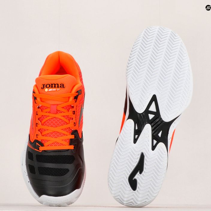 Мъжки обувки за тенис Joma Set orange/black 17