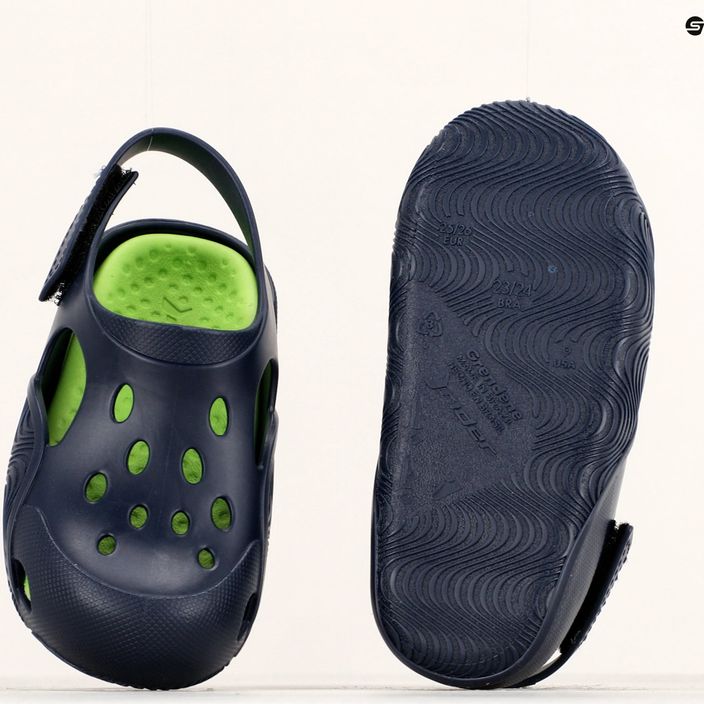 RIDER Comfy Baby сини/зелени сандали 14