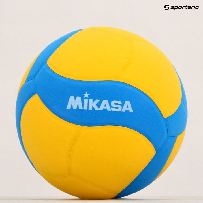 Mikasa Волейболна топка в жълто и синьо VS170W 7