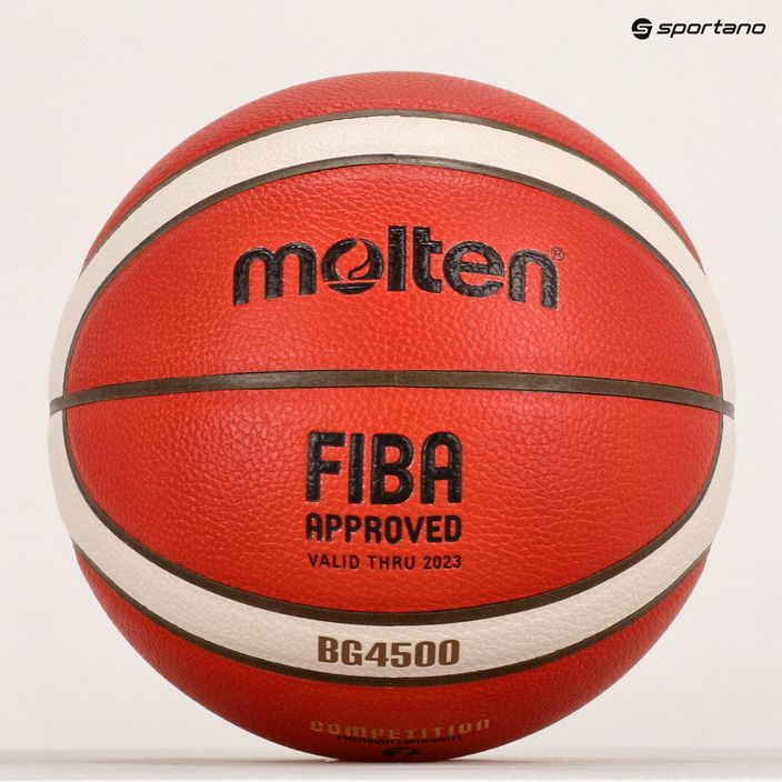 Баскетболна топка Molten B7G4500-PL FIBA размер 7 7