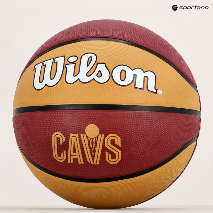 Wilson NBA Team Tribute Cleveland Cavaliers баскетбол WZ4011601XB7 размер 7 4
