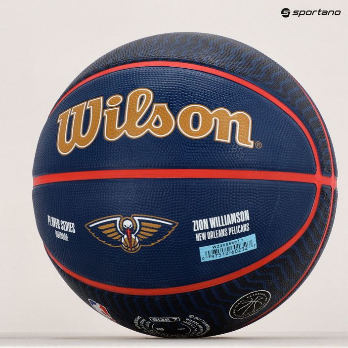 Wilson NBA Player Icon Outdoor Zion баскетбол WZ4008601XB7 размер 7 10
