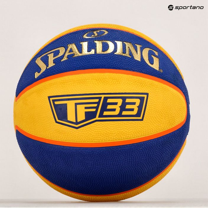 Spalding TF-33 Официален баскетболен жълт 84352Z 5
