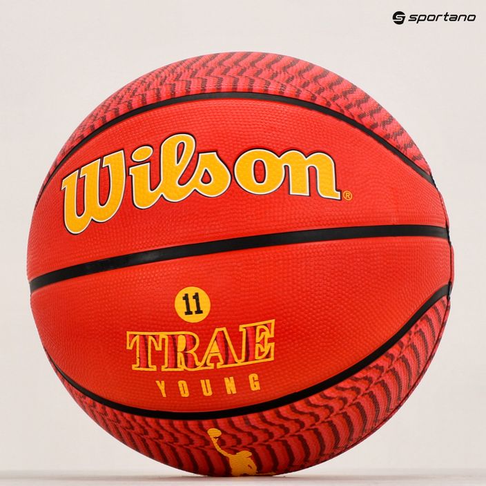 Wilson NBA Player Icon Outdoor Trae баскетбол WZ4013201XB7 размер 7 10