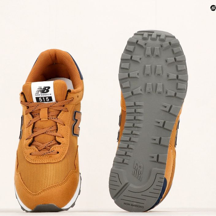 New Balance GC515DH кафяви детски обувки 18