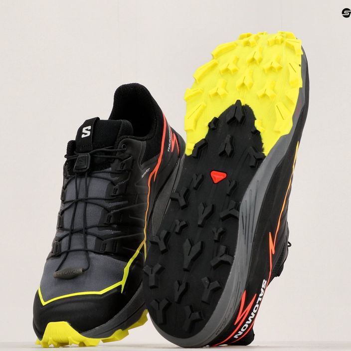 Мъжки обувки за бягане Salomon Thundercross black/quiet shade/fiery coral 16