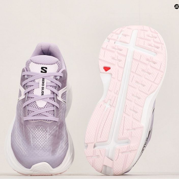 Дамски обувки за бягане Salomon Aero Glide orchid bloom/cradle pink/white 19