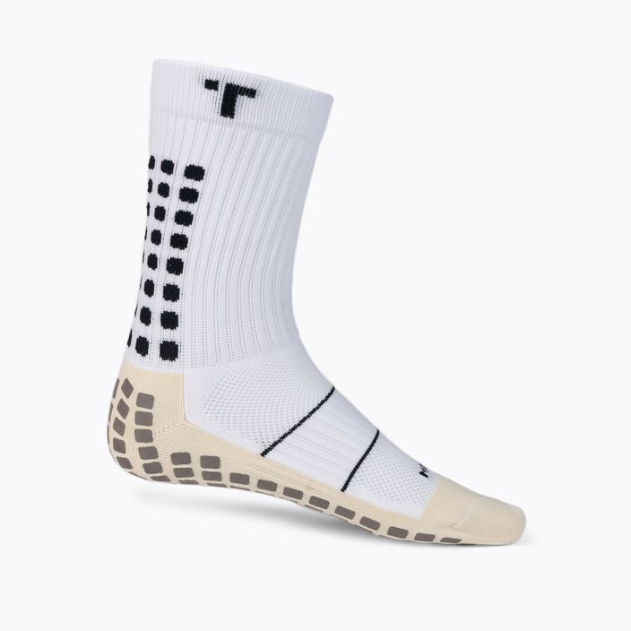 TRUsox Тънки футболни чорапи за средата на прасеца, бели CRW300 2