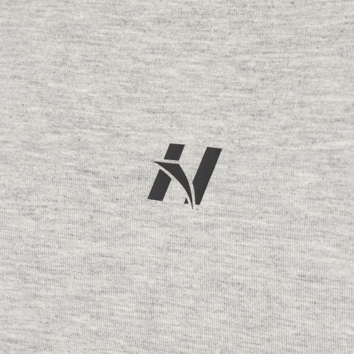 NEBBIA Minimalist Logo мъжка тренировъчна тениска светло сива 7