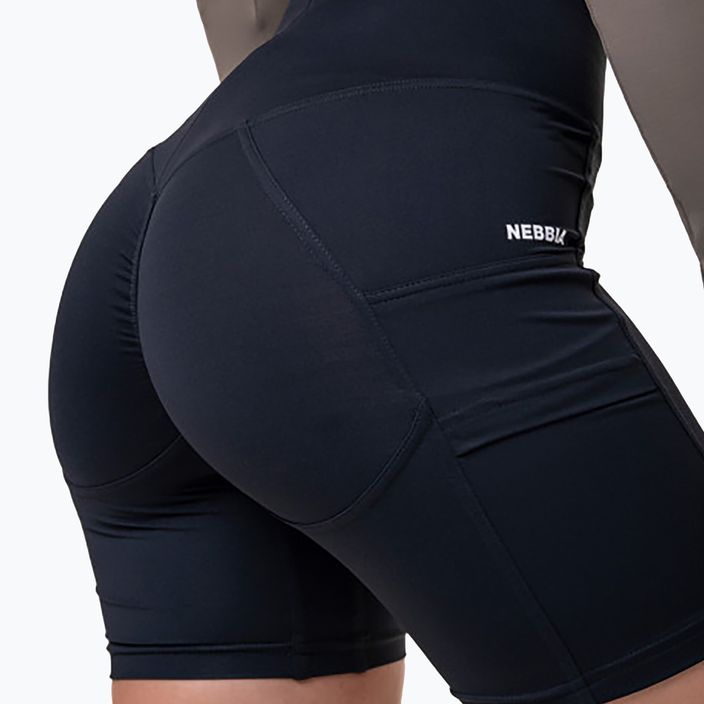 NEBBIA Biker Fit & Smart дамски къси панталони за тренировка черно 5750110 3