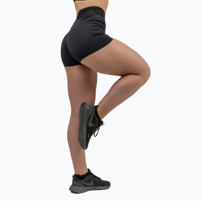 Дамски шорти за тренировка NEBBIA Intense Leg Day High-Waist black 2