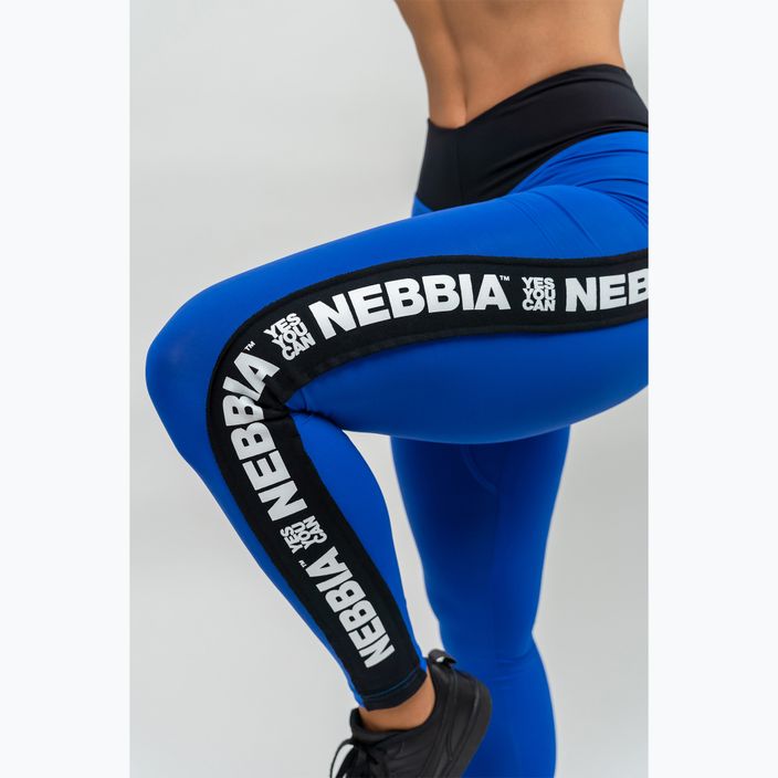 Дамски тренировъчен клин NEBBIA Iconic blue 4