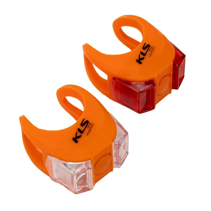 Комплект светлини за велосипед Kellys TWINS orange 2