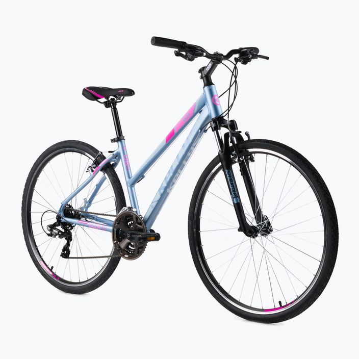 Kellys Clea 10 дамски крос велосипед сиво-розов 72318 2