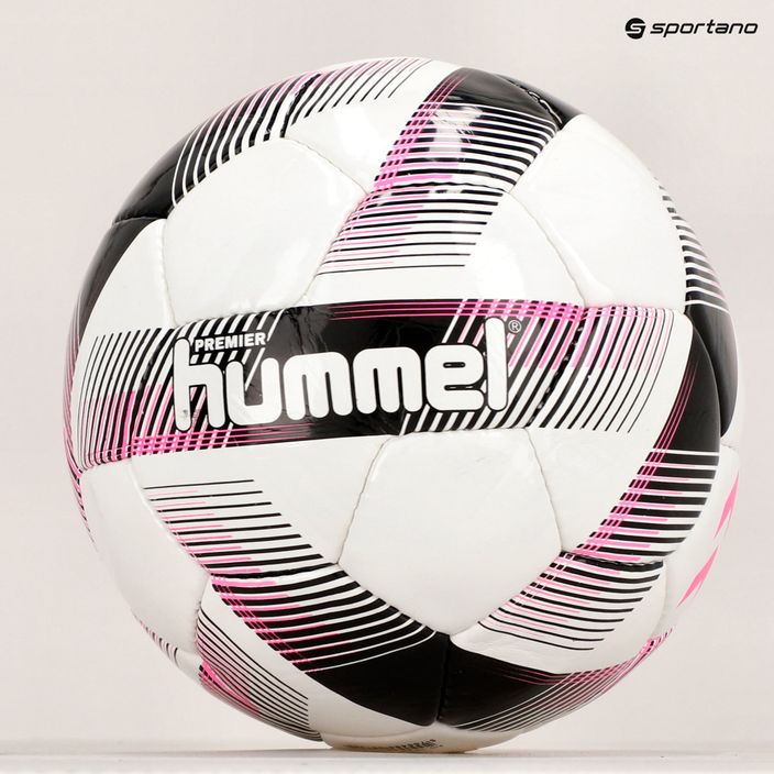 Hummel Premier FB футболна топка бяло/черно/розово размер 4 5