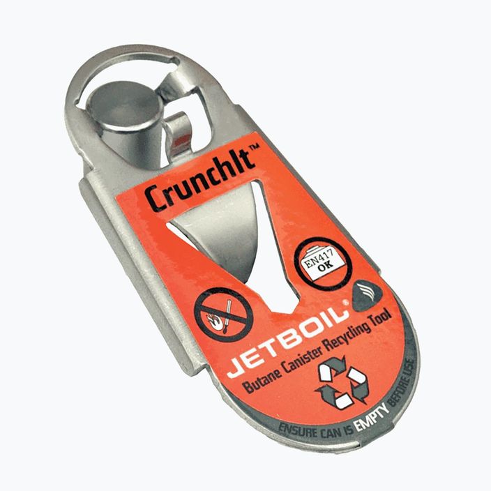 Jetboil Crunchit сребърен инструмент за пробиване на празни патрони
