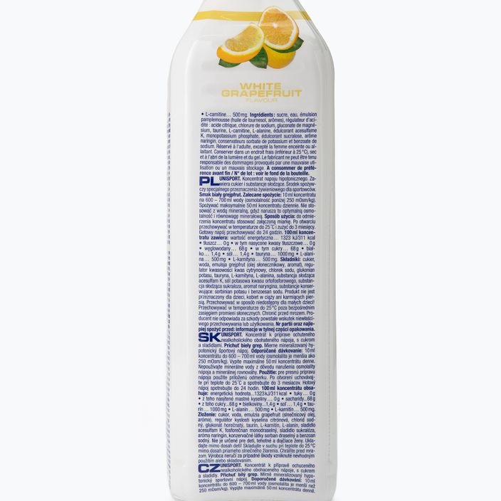 Nutrend изотонична напитка Unisport 1л бял грейпфрут VT-017-1000-BG 2
