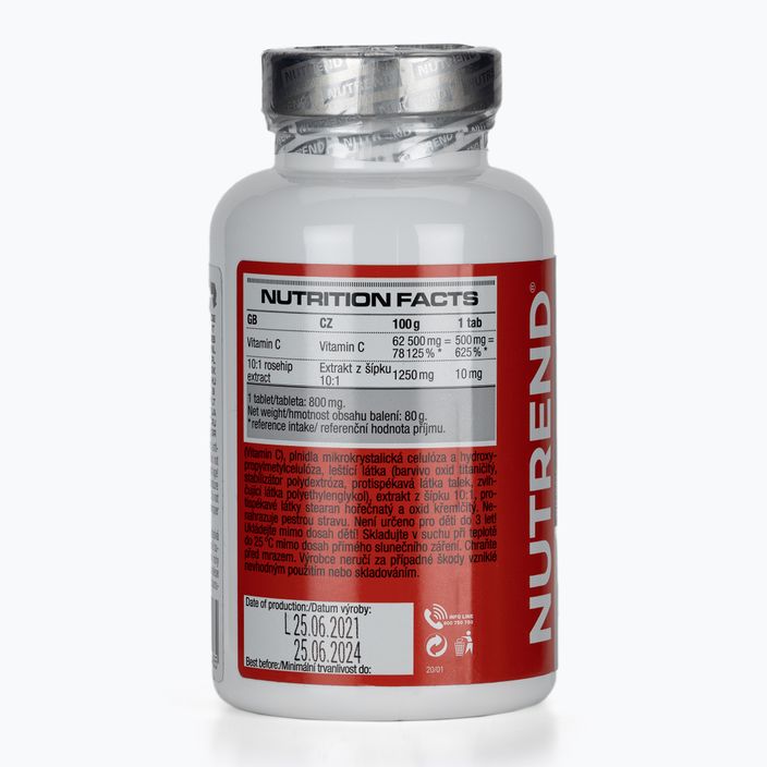 Витамин C Nutrend 100 таблетки VR-005-100-xx 2