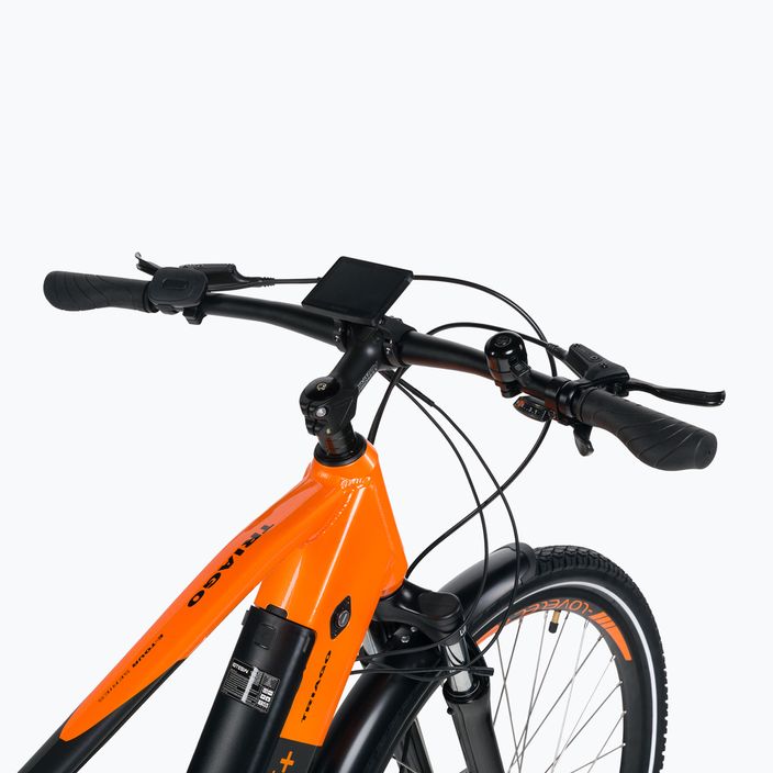 LOVELEC електрически велосипед Triago Man 16Ah сиво-червен B400359 4