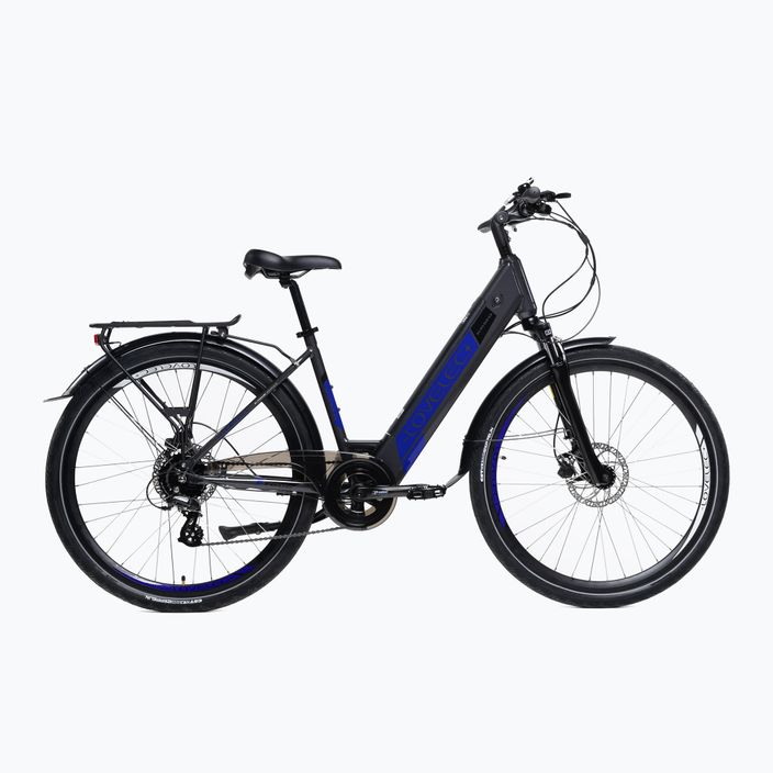 LOVELEC Komo Low Step 16Ah електрически велосипед сиво-син B400361