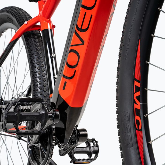 Lovelec Alkor 15Ah черен/червен електрически велосипед B400239 23